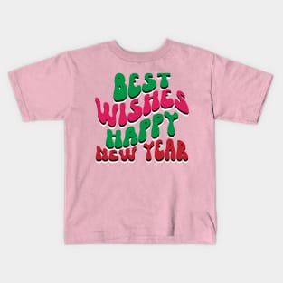 Bes wishes happy new year Kids T-Shirt